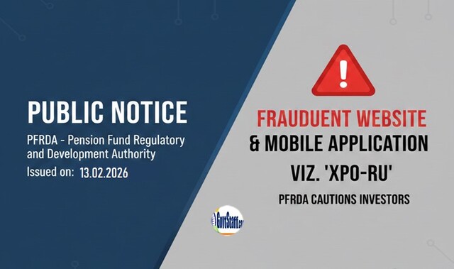 PFRDA cautions investors against fraudulent website and mobile application viz xpo-ru / PFRDA ने xpo-ru नामक फर्जी वेबसाइट और मोबाइल एप्लिकेशन के प्रति निवेशकों को सावधान किया