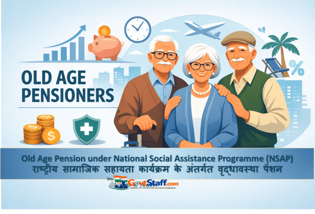 Old Age Pension under National Social Assistance Programme (NSAP) / राष्ट्रीय सामाजिक सहायता कार्यक्रम के अंतर्गत वृद्धावस्था पेंशन – Loksabha Unstarred Question No. 3981