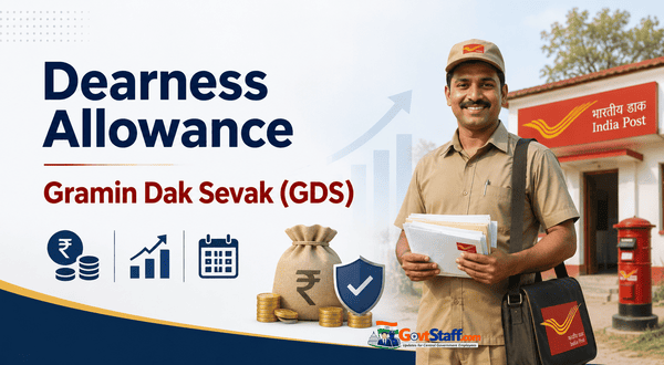 Dearness Allowance @ 60% to Gramin Dak Sevaks (GDS) effective from 01.01.2026 onwards: Department of Posts Order dated 29.04.2026