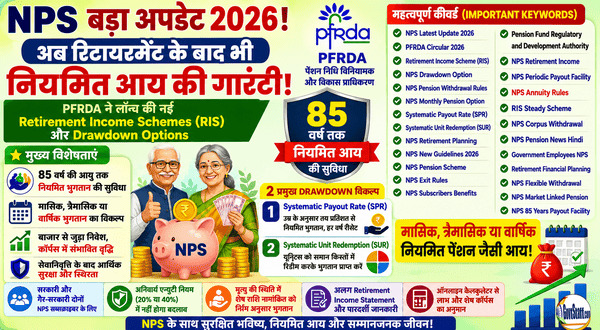PFRDA ने लॉन्च की नई Retirement Income Scheme – अब 85 वर्ष तक मिलेगी नियमित पेंशन जैसी आय
