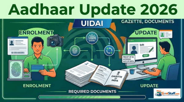 Aadhaar (Enrolment and Update) First Amendment Regulations, 2026 – UIAI Notification dated 06.05.2026