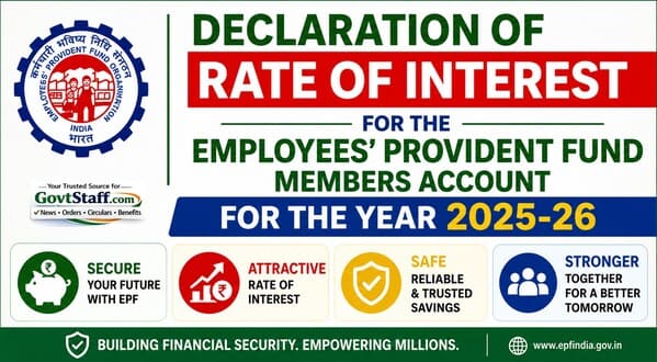 Revised rates of Interest on Employees Provident Fund (EPF) accumulations for the financial year 2025-26 Revised rates of Interest on Employees Provident Fund (EPF) accumulations for the financial year 2025-26