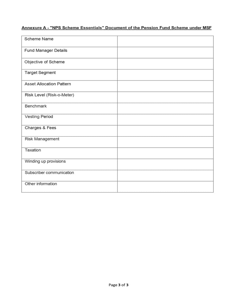 Operationalising the framework for classification and presentation of Schemes under the NPS : PFRDA Circular dated 28.08.2026 Operationalising the framework for classification and presentation of Schemes under the NPS : PFRDA Circular dated 28.08.2026
