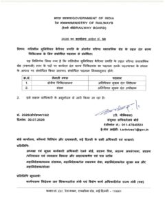 Revised designation for Dental Surgeons under DACP SAG / गतिशील सुनिश्चित कैरियर प्रगति के अंतर्गत वरिष्ठ प्रशासनिक ग्रेड के तहत दंत शल्य चिकित्सक के लिए संशोधित पदनाम से संबंधित- Office Order No.58 of 2026 4 revised-designation-dental-surgeons-Hn